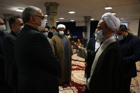 تصاویر/ دیدار وزیر بهداشت با آیت الله اعرافی