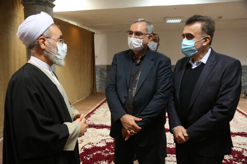 تصاویر/ دیدار وزیر بهداشت با آیت الله اعرافی