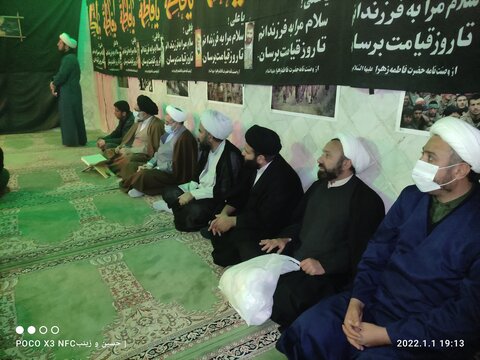 مراسم استقبال از شهید گمنام در مدرسه علمیه علی ابن موسی الرضا یاسوج+ فیلم و تصویر