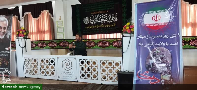 نشست بصیرتی در مدرسه علمیه فاطمه(س) مرند برگزار شد