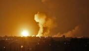 قصف صهيوني عنيف على قطاع غزة
