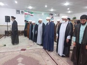 حضور نماینده ولی فقیه خوزستان در جمع طلاب و اساتید مدرسه علمیه خاتم الانبیاء(ص) اهواز