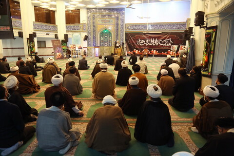 مراسم بزرگداش مرحوم آیت الله مصباح یزدی در موسسه آموزشی و پژوهشی امام خمینی(ره)