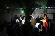 تصاویر / حضور امام جمعه شهرک پردیسان در سوگواره کوچه‌های مادری