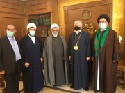 Congratulation message of Ayatollah A'rafi to the Lebanese Orthodox Armenian leader