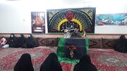 تصاویر/ مراسم سوگواری ایام شهادت حضرت فاطمه زهرا(س) در حوزه علمیه خواهران بناب
