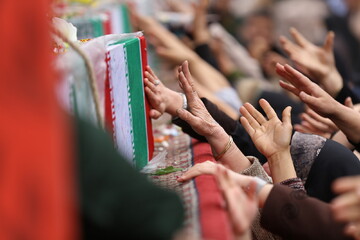 تصاویر/ ششمین روز تشییع شهدای گمنام در شهرهای استان اصفهان