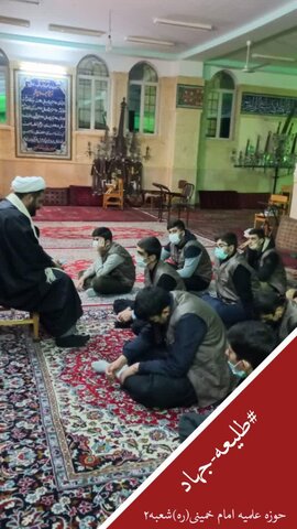 تصاویر/ فعالیت های طلاب مدرسه علمیه امام خمینی در مسجد جامع ازگل