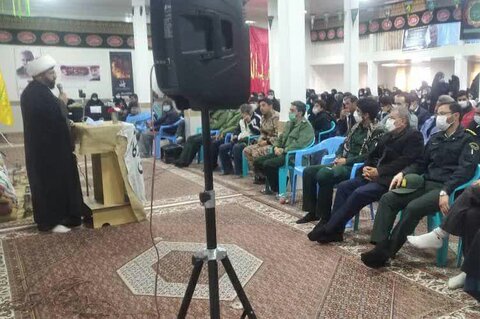 تصاویر/مراسم گرمیداشت سالروز شهادت حاج قاسم سلیمانی در شهر «درج»