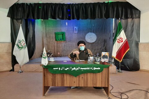 تصاویر/ بزرگداشت سردار سلیمانی و علامه مصباح در مدرسه علمیه الزهرا (س) ارومیه