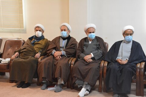 تصاویر/ مراسم سوگواری ایام فاطمیه با حضور روحانیون و اساتید مدارس علمیه ارومیه