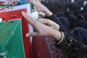 تصاویر/ هشتمین روز تشییع شهدای گمنام در شهرهای استان اصفهان