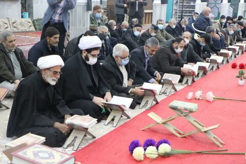 تصاویر/مراسم محفل انس با قرآن با حضورقاری بین المللی؛ کریم سید جواد حسینی در قروه