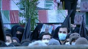 پیکر مطهر چهار شهید گمنام در بوشهر تشییع شد