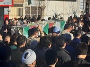 تصاویر/ تشییع و خاکسپاری دو شهید گمنام در دارالشهدای آران و بیدگل