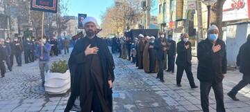 تصاویر/ دسته عزاداری شهادت حضرت زهرا(س) در شهر ایلام