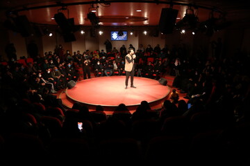 تصاویر / محفل اشک " مراسم شام غریبان شهادت حضرت زهرا (س) در هیئت خادم الرضا (ع) "