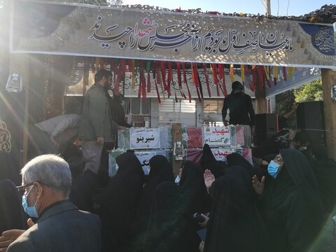 تشییع شهدا در بوشهر