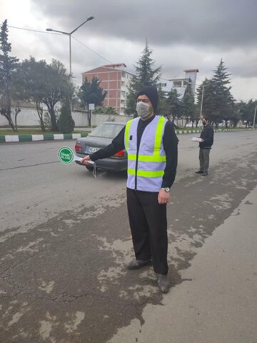 گزارش تصویری/ برپایی ایستگاه صلواتی به مناسبت ایام فاطمیه در شهرستان آستارا