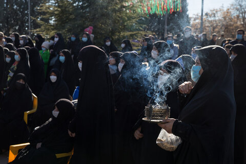 تصاویر/ مراسم تشییع شهدای گمنام با حضور امام جمعه قزوین