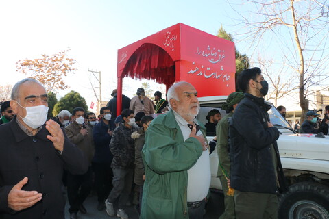 تصاویر/مراسم تشییع و تدفین دو شهید گمنام در قائمیه اصفهان