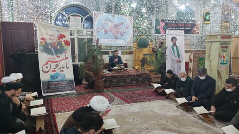 تصاویر / محفل انس با قرآن در حوزه علمیه امیرالمومنین (ع) شهرستان آوج