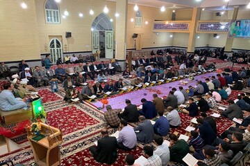 فیلم | محفل انس با قرآن کریم از سوی حوزه علمیه قزوین