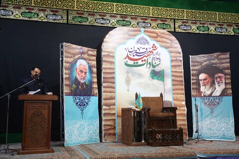 تصاویر/ یادواره شهدای سادات استان قم در مسجد مقدس جمکران