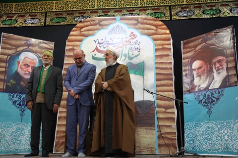 تصاویر/ یادواره شهدای سادات استان قم در مسجد مقدس جمکران