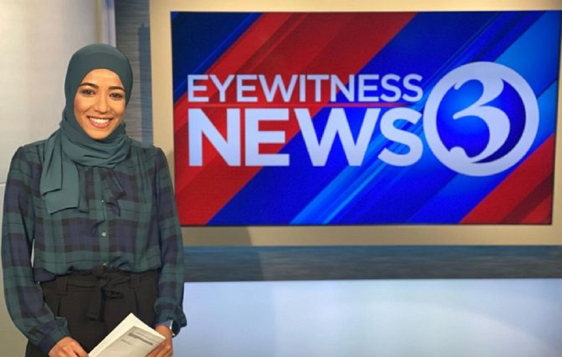 First Hijabee to Anchor News in Connecticut