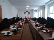 جلسه مدیران مدارس حوزه علمیه خواهران آذربایجان شرقی برگزار شد