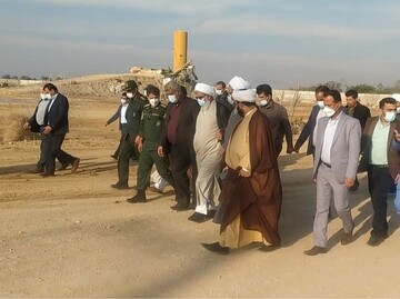 فیلم| بازدید نماینده ولی فقیه بوشهر از بندر امام حسن(ع)