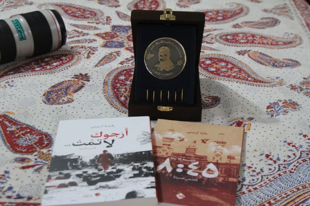 تجلیل از بانوی برگزیده همدانی در جشنواره بین المللی ادبیات مقاوت لبنان