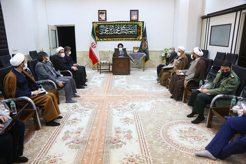 دومین نشست آیت الله سعیدی با مدیران رسانه های خبری