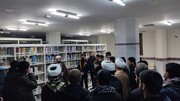 تصاویر/ بازدید طلاب مدرسه علمیه امام علی (ع) سلماس از  موسسه آموزشی و پژوهشی امام خمینی(ره)