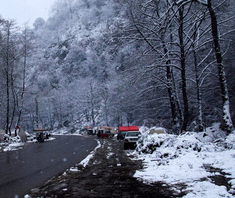 برف مازندران