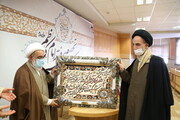 تصاویر / مراسم جشن و تقدیر از اساتید مدرسه تخصصی فقه امام کاظم علیه‌السلام