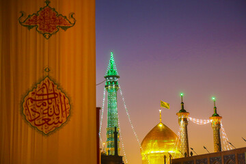 تصاویر/ حال و هوای حرم کریمه اهل‌بیت (س) در شام میلاد حضرت زهرا (س)