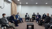 دیدار جمعی از فرهنگیان استان با نماینده ولی فقیه در خوزستان