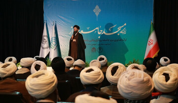 تصاویر/ آیین افتتاحیه نمایشگاه مسجد جامعه پرداز در مشهد