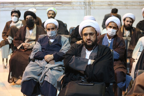 تصاویر/ آیین افتتاحیه نمایشگاه مسجد جامعه پرداز در مشهد