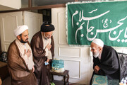 تصاویر/ دیدار رئیس مجتمع آموزش عالی اصفهان با  آیت الله ناصری