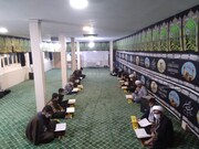محفل انس با قرآن در مدرسه علمیه شهرستان تاکستان برگزار شد