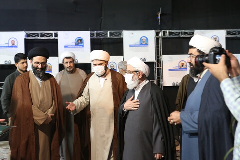 تصاویر/ آیین افتتاحیه نمایشگاه مفهومی "مسجد جامعه پرداز"