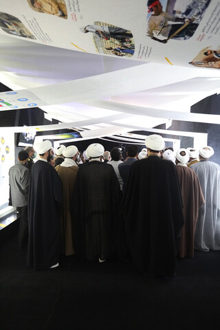 تصاویر/ آیین افتتاحیه نمایشگاه مفهومی "مسجد جامعه پرداز"