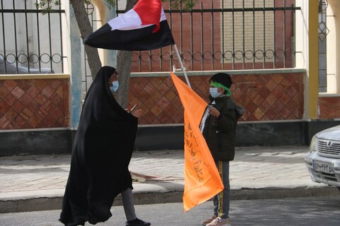 راهپیمایی مردم بوشهر در حمایت از مردم یمن