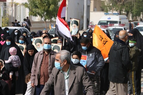 راهپیمایی مردم بوشهر در حمایت از مردم یمن