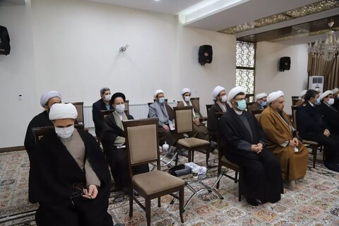 تصاویر/ مراسم تجلیل از دست اندرکاران برگزاری همایش علمای بلاد در تبریز