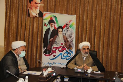 تصاویر / نشست هم اندیشی مبلغین مدارس امین با مدیر حوزه علمیه قزوین