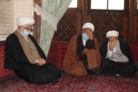 تصاویر / مراسم بزرگداشت طلبه جهادی حوزه علمیه قزوین برگزار شد